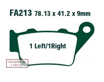 FA213 EBC Brakes